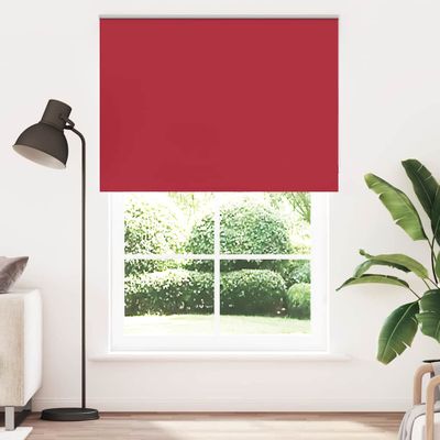 vidaXL Zatemňovacia roleta červená 145x210 cm Šírka látky 141,6 cm Polyester