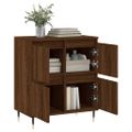 vidaXL Komoda hnedý dub 60x35x70 cm spracované drevo