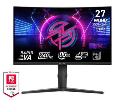MSI MPG/275CQRXF/27''/VA/QHD/240Hz/0,5ms/Čierna/3R