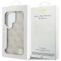 Guess puzdro 4G Embossed Ring MagSafe pre Samsung Galaxy S26 Ultra ružové