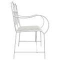 vidaXL Záhradná lavička 2 -Seater 103,5 x 59 x 89 cm Oceľ