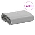 vidaXL Celta, sivá 6x8 m 650 g/m²