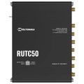 Teltonika RUTC50 průmyslový router, 5G, Dual SIM, WiFi 6 Router, prumyslový, 5G, 4G (LTE), 3G, Wi-Fi 6, 802.11b/g/n/ac/ax, 4× RJ-45 LAN, 1× RJ-45 WAN, 1× DI/DO, 1× USB, pasivní PoE, Dual