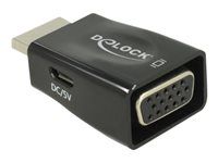 Nástroj na prevod videa - HDMI - VGA - čierna