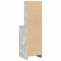 vidaXL Highboard Betónová šedá 41 x 40 x 135 cm Kompozitné drevo