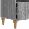 vidaXL TV skrinka Sivá Sonoma 102 x 34,5 x 50 cm Konštruované drevo