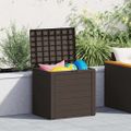 vidaXL Záhradný úložný box hnedý 58,5x46x55 cm polypropylénový