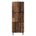 vidaXL Zásuvkový kabinet 33 x 34,5 x 92 cm Kompozitné drevo