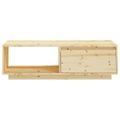 vidaXL Konferenčný stolík 110x50x33,5 cm jedľový masív