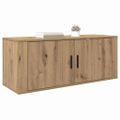 vidaXL Nástenná skriňa pre TV 100 x 34,5 x 40 cm Remeselný dub