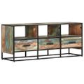 vidaXL TV skrinka 110x30x45 cm recyklovaný masív