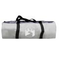 vidaXL Stan s moskytiérou so strechou Sivá 434 x 434 x 230 cm