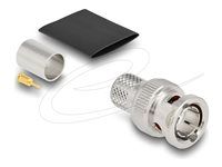 BNC plug for crimping RG-11 with matchin