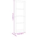 vidaXL Vnútorné dvere 78 x 211 cm Preglejka Biela