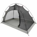 vidaXL Stan so strechou s úložiskom Šedá a čierna 236 x 150 x 136 cm
