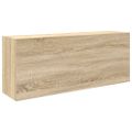 vidaXL Kúpeľňová nástenná skrinka sonoma 100x25x40 cm kompozitné drevo
