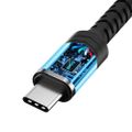 Adapter BWOO AUX 3,5 mm - USB-C Čierny BZ47