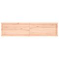 vidaXL Stolová doska 160x40x(2-6) cm neošetrený dubový masív