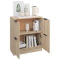 vidaXL Komoda dub sonoma 60x30x70 cm spracované drevo