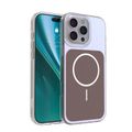 Puzdro Etteri Hidden Pearl pre iPhone 16 Pro 6,3" hnedé