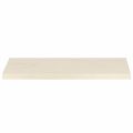 vidaXL Parapety 2 ks Biela 90 x 40 x 2 cm Masívne dubové drevo