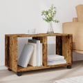 vidaXL Skrinka na kolieskach staré drevo 72x33x42,5cm kompozitné drevo