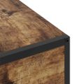 vidaXL Nočný stolík Dymová dub 40 x 27 x 76 cm Kompozitné drevo