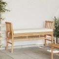 vidaXL Záhradná lavička 2 -Seater 110 x 38 x 65 cm Bambus Hnedá