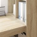 vidaXL Stôl Sonoma dub Kompozitné drevo 122 x 67 x 145 cm