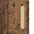 vidaXL Servírovacia skriňa Staré drevo 69,5 x 34 x 90 cm