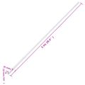 vidaXL Káblový rozvod 25x16 mm 10 m PVC