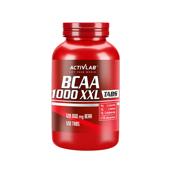 BCAA 1000 XXL - ActivLab, bez príchute, 120 tab.