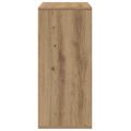 vidaXL Servírovacia skriňa Remeselný dub 60 x 31 x 70 cm