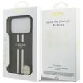 Obal Guess 4G Printed Stripes MagSafe pre iPhone 17 Pro čierny