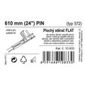 Stierač FLAT BULK (PIN) 24"/610mm