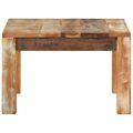 vidaXL Konferenčný stolík 55x55x35 cm masívne recyklované drevo