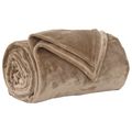 vidaXL Deky ťavová 240 x 270 cm 1.69 kg Flís