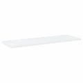 vidaXL Prídavné police 4 ks, biele 60x20x1,5 cm, kompozitné drevo