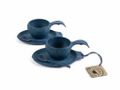 KTELM Kupilka Slow down set Blue 2 x KUPILKA 21 cup, 2 x KUPILKA 14 small plate and 2 x teaspoon