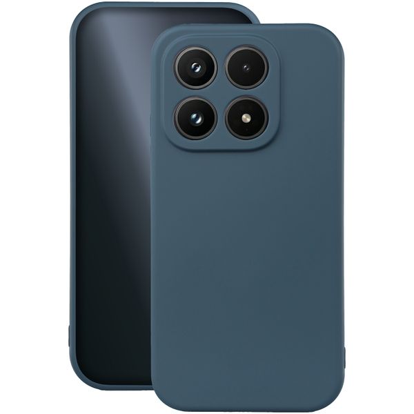 Silikónové puzdro pre Xiaomi 17 tmavomodré