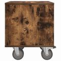 vidaXL Nočný stolík Dymová dub 40,5 x 40 x 48 cm Kompozitné drevo