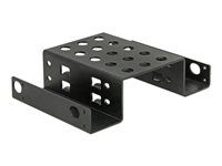 Delock - Bay adaptér pre dátový sklad - 5,25"/2 x 2,5" - čierna