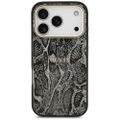 Puzdro Guess Python Pattern MagSafe pre iPhone 17 Pro čierne