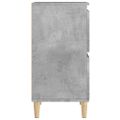 vidaXL Komody 2 ks betónovo sivé 60x35x70 cm kompozitné drevo