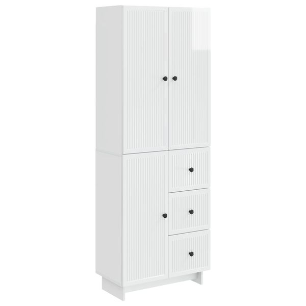 vidaXL Sada skríň 2 pcs 66 x 34,5 x 90 cm Kompozitné drevo