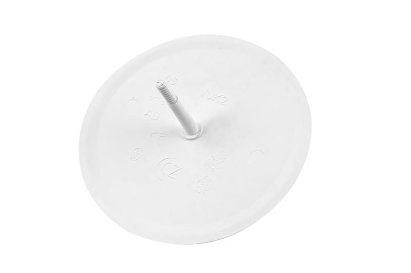 Instalačné víčko VUK 2 pre krabice uni 97 mm