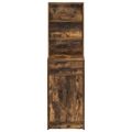vidaXL Highboard Dymová dub 41 x 40 x 135 cm Kompozitné drevo