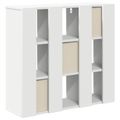 vidaXL Servírovacia skriňa Biela 73,5 x 24 x 69,5 cm