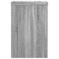 vidaXL Stojany na rastliny 2 ks sivé sonoma 25x25x35 cm kompoz. drevo