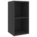vidaXL TV skrinky 4 ks, sivé 72x35x36,5 cm, kompozitné drevo